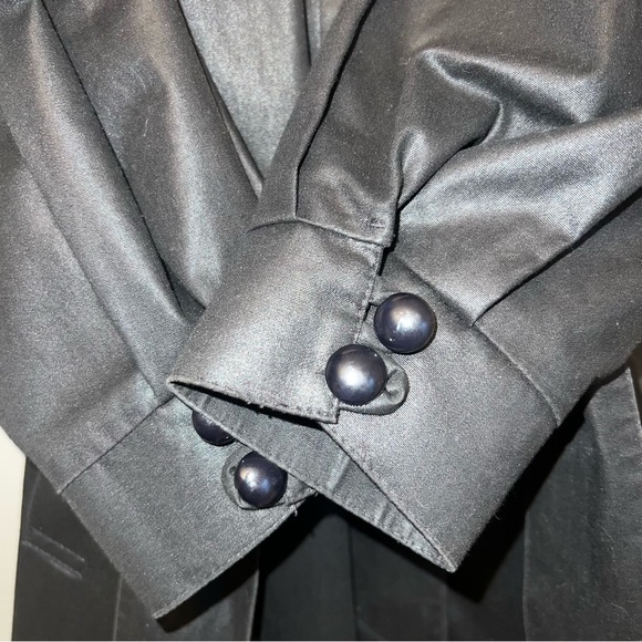 Vintage London Fog Black Trench - Picture 3 of 5